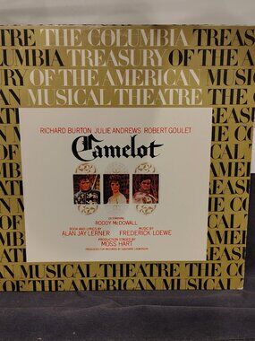 Camelot Original Broadway Cast LP Lerner Loewe Julie Andrews JS 32602